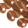 #30 Body Wave Bundles Light Brown Human Hair Bundles Grade 8A Brazilian Remy Hair Weaves Extensions For Women 12 14 16 Inch view 4