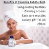 Magnesium Bubble Bath Long Lasting Foam for Sore Muscles Recovery Tea Tree Peppermint Eucalyptus Relaxing Stress Relief Calming Self Care Spa Gift view 2