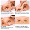 5D Silicone Replaceable Eyebrow Tattoo Practice Skin Reusable Eye Brow Practice Training Mannequin Board Kit with 2pcs Practice Pads Micro Dpray Plastic Eyebrow Fake Skin On Eyebrows view 3