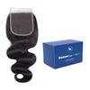 5x5 Oooawi Real HD Lace Closure Wave Body 100% Raw Virgin Human Hair Pre-Plucked Hair Natural Color Can Be Bleached view 1