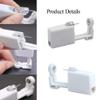 Lyuxzad Nose Piercing Gun - 2 Pack Self Nose Piercing Kit Unit Disposable Nose Piercing Gun with Nose Stud Piercing Kit Tool for Cartilage Tragus Helix Piercing Gun Piercing Jewelry (Red) view 4