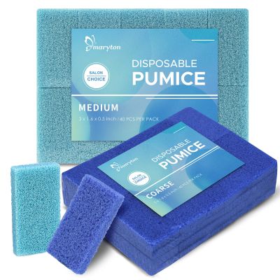 80Pcs Classic Disposable Salon Foot Scrubbers