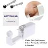 Lyuxzad Nose Piercing Gun - 2 Pack Self Nose Piercing Kit Unit Disposable Nose Piercing Gun with Nose Stud Piercing Kit Tool for Cartilage Tragus Helix Piercing Gun Piercing Jewelry (Black) view 2