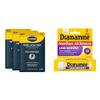 Dr. Scholl's Tired, Achy Feet Soothing & Reviving Foot Mask, 3 Pair and Dramamine Motion Sickness Relief Less Drowsy Formula, 8 Count view 1