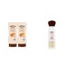 Hawaiian Tropic Sheer Touch Ultra Radiance SPF 50 Sunscreen Lotion Twin Pack with Mineral Powder SPF 30 Sunscreen Brush view 1