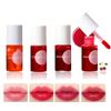 Baorder 4 Colors Lip Tint Stain Set,3 in 1 Lip Eyes and Cheeks Tint Stain Lip Glaze,Velvet Matte Mini Liquid Lipstick, Hydrating Moisturizing Long-Lasting Non-Stick Cup Lip Gloss view 1