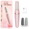 Callus Remover for Feet, ZABOUL Electric Foot Callus Remover Rechargeable Pedicure Tools Smooth Pedicure Wand Electronic Foot File, Feet Care for Removes Dry Hard & Dead Skin Ideal Gift view 1