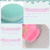 2 Pack Kids Sunscreen Applicator,Sunblock Buddy Brush with Protective Case,Sun Lotion Applicator Sun Cream Brush Set with Cleaning Pad view 3