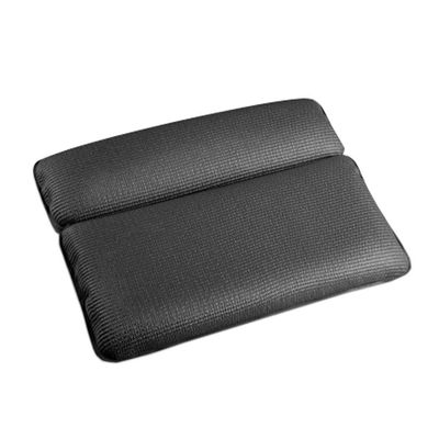 FANCYPUMPKIN Luxury Headrest Home Spa Bath Pillows with Strong Suction Cups for Bathtub/Hot Tub Back Support-Black