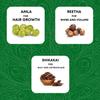 Bio Mystery Herbal Hair Care Combo Pack | Hair Mask | Amla, Shikakai, Reetha | DIY Powders for Hair Growth view 2