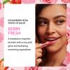 Winky Lux Strawberry Rose Tri-Color Tinted Lip Balm  Hydrating Lip Balm, Sheer Pink Tint, Lip Care with Jojoba Oil & Vitamin E, Moisturizes & Softens Dry Lips, Buttery Soft with Strawberry Rose Scent view 2