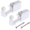Lyuxzad Nose Piercing Gun - 2 Pack Self Nose Piercing Kit Unit Disposable Nose Piercing Gun with Nose Stud Piercing Kit Tool for Cartilage Tragus Helix Piercing Gun Piercing Jewelry (Silver beans) view 1