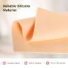 10 Pcs Practice Skins, 3mm Thick 12"x8" Double-Sided Fake Skin Pads for Tattoo, Microblading - Silicone Practice Pads for Enthusiasts, Beginners, Artists view 4
