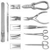 Ingrowing Toenail Removal Cutters, Scissors, Nail File Kit Chiropody Podiatry Supplies Nailcare Tools 7pcs Set by INSTUMAX view 1