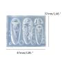 HIOPOIUYT Soft Silicone Jellyfish Moulds Nail Art Dropper Mold Convenient Nail Art Molds Resin Craft Nail Casting Moulds Jellyfish Nail Molds view 3