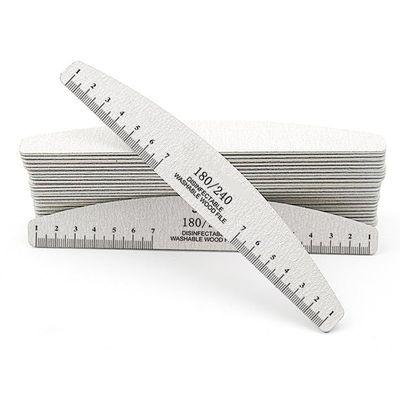 50Pcs Nail Files 180 240 Grit for Beautiful Nails, Premium Sanding Bar Materials, for All Your Filing Needs, Washable and Reusable for DIY Home Salon, Wholesale Business