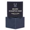 ZEUS Beard Wash Bar for Men, All-Natural Hydrating Shampoo, Skin-Clarifying Soap & Beard Care Cleanser with Natural Ingredients, Anti-Itch & Gentle on Skin (Made in USA) Vanilla Rum view 1