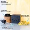 ZEUS Beard Wash Bar for Men, All-Natural Hydrating Shampoo, Skin-Clarifying Soap & Beard Care Cleanser with Natural Ingredients, Anti-Itch & Gentle on Skin (Made in USA) Sandalwood view 2