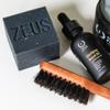 ZEUS Beard Wash Bar for Men, All-Natural Hydrating Shampoo, Skin-Clarifying Soap & Beard Care Cleanser with Natural Ingredients, Anti-Itch & Gentle on Skin (Made in USA) Sandalwood view 4