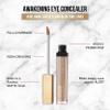Glamazon Second to None Concealer, Cashew, Awakening Eye Cover Up, Non-Creasing, Full Coverage view 3