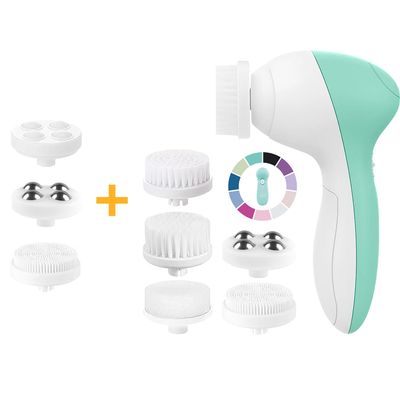 Bundle of Facial Cleansing Brush Opal and 3 Extra Replacement Heads