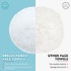 Breeze forest Disposable Face Towel XL, 50 Pcs Ultra Soft Biodegradable Facial Wipes, 9.8" X 11" Extra Large Dry Face Tissues, Makeup Remover Clean Cloths for Sensitive Skin view 2