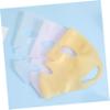 Baluue 3pcs Reusable Silicone Face Mask Covers Hydrating Silicone Sheet Mask Holder for Moisturizing Facial Soft and Comfortable Design for Women view 4