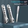 German Nail Clippers for Thick Ingrown Nail for Men, Heavy Duty Large Toenail Clippers for Thick Nails for Seniors, Super Sharp Ingrown Toe Nail Clippers with Long Handle, Gift Idea view 2