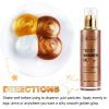 Shimmer Oil 100ml, Moisturizing Long Lasting Body Luminizer Face Brighten, Waterproof Liquid Illuminator Glow, Glitter Oil Highlighter Summer Glowing Makeup (#03 Bronze Gold) view 2