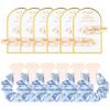 12 PCS Silk Satin Soft Blue Hair Accessories - Bridesmaid Proposal Favors with Hair Clips, Scrunchies, and Bridal Shower Gifts for Women and Girls view 1