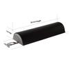 MASTER HEALTH PRODUCT Massage Bolster,Pillow Cushion Pillow, PU Upholstery, 100% Memory Foam, for Massage/Spa/Beauty/Tattoo/Back Pain Relief (Black, 6" Half Round) view 2