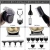 Hatteker Beard Trimmer Mustache Trimmer for Men 8 in 1 Adjustable Speed Waterproof Hair Clipper T-Blade Electic Razor Shavers Cordless Mens Gift Grooming Kit with Face Nose Body (Bronze) view 4