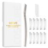 COSYLIFE Eyebrow Razor Dermaplaning Tool with 10 Blade Refills Exfoliating Face Razors for Women Facial Razor for Peach Fuzz and Eyebrow Hair Removal view 1