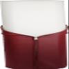 MASTER HEALTH PRODUCT Massage Bolster,Pillow Cushion Pillow, PU Upholstery, 100% Memory Foam, for Massage/Spa/Beauty/Tattoo/Back Pain Relief (Burgundy, 6" 3/4-round) view 3