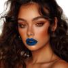 Depuplum Blue Lipstick Matte for Women, Super Stay Long Lasting Lipstick Smudge Proof No Transfer Liquid Lipsticks, Cruelty Free Lip Makeup (DM01 Blue Bomb) view 3