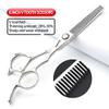 6/6.5-inch Sharonds hair clippers, professional Japanese 440C scissors, efficient scissors, scissors, comb adjuster (6 inch 2 Piece-A) view 3