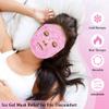 my novel things Silicone Face Mask Cover and Ice Face Pack Mask, Cooling Hot Eye Face Compress Reusable Skin Care Set for Women Acid Puffiness Relief Swelling Migraine Beauty Spa Essentials view 2