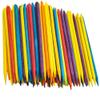 BFLCTTBD 100 Pcs Finger Nail Wooden Sticks Wood Nail Sticks Double Sided Multi Functional Cuticle Pusher Manicure Pedicure Tools for Home Salon view 1