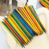 BFLCTTBD 100 Pcs Finger Nail Wooden Sticks Wood Nail Sticks Double Sided Multi Functional Cuticle Pusher Manicure Pedicure Tools for Home Salon view 4