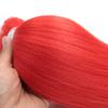 26inch Easy Braids Hair Colorful Synthetic Long Straight Hair Extension for Woman 90g Ponytail (FR-33) view 3