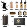 Beard Care Kit Gifts for Men, 9 Pcs Beard Grooming Kit, Beard Club Kit is a Unique Men's Gifts for Dad Husband Boyfriend, Father's Day Anniversary Birthday Wedding Christmas Gift Ideas for Him Boss view 2