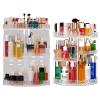 360 Rotating Makeup Organizer Countertop, 2PCS Clear Acrylic Large Perfume Organizer, Organizador De Perfumes, 7 Layers Make Up Organizer and Storage Fits for Vanity and Bathroom view 1