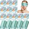 Dansib 60 Pcs Disposable Steam Eye Mask Bulk for Dry Eyes Self Heating Eye Mask for Spa Sleep Warm Compress Stress Dark Circle Relief Puffiness and Relaxation Gifts (Unscented) view 1