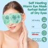 Dansib 60 Pcs Disposable Steam Eye Mask Bulk for Dry Eyes Self Heating Eye Mask for Spa Sleep Warm Compress Stress Dark Circle Relief Puffiness and Relaxation Gifts (Unscented) view 2