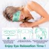 Dansib 60 Pcs Disposable Steam Eye Mask Bulk for Dry Eyes Self Heating Eye Mask for Spa Sleep Warm Compress Stress Dark Circle Relief Puffiness and Relaxation Gifts (Unscented) view 3
