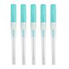VNisenllc Body Piercing Needles I.V. Catheter Cannula Ear Nose Septum Navel Sterile Piercing Needles Tattoo Tool, 5pcs, 18G Turquoise view 1