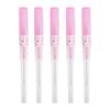 VNisenllc Body Piercing Needles I.V. Catheter Cannula Ear Nose Septum Navel Sterile Piercing Needles Tattoo Tool, 5pcs 20G Pink view 1