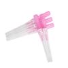 VNisenllc Body Piercing Needles I.V. Catheter Cannula Ear Nose Septum Navel Sterile Piercing Needles Tattoo Tool, 5pcs 20G Pink view 2