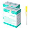 VNisenllc Body Piercing Needles I.V. Catheter Cannula Ear Nose Septum Navel Sterile Piercing Needles Tattoo Tool, 100pcs 24G Yellow view 1