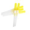 VNisenllc Body Piercing Needles I.V. Catheter Cannula Ear Nose Septum Navel Sterile Piercing Needles Tattoo Tool, 100pcs 24G Yellow view 2